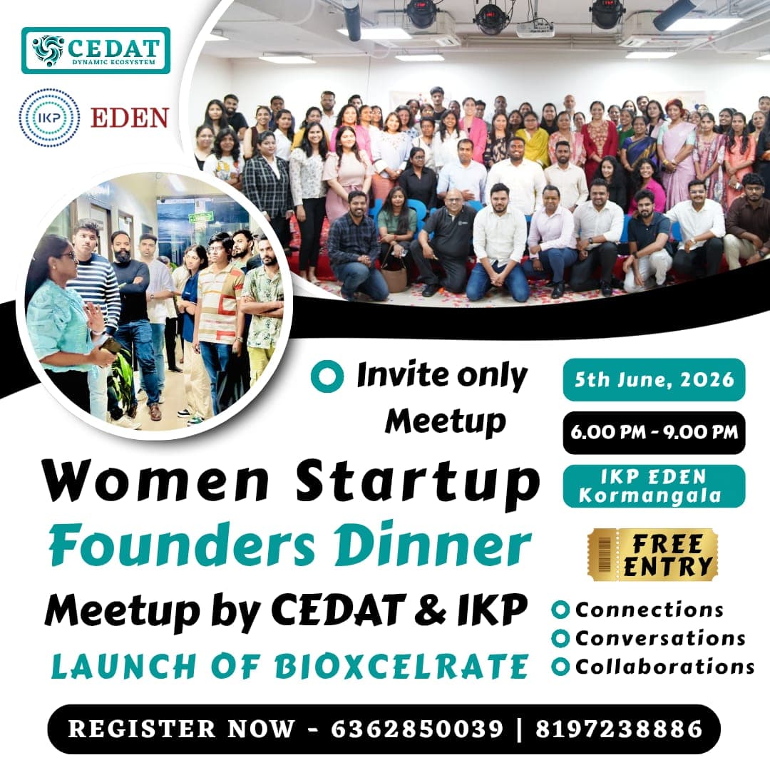Women Startup Founders Dinner Meetup by CEDAT & IKP EDEN