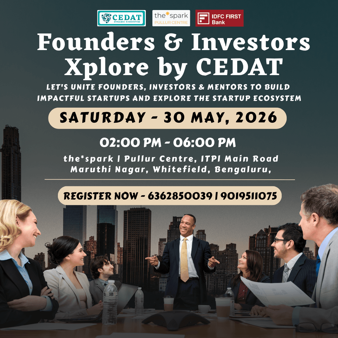 Founders & Investors Xplore by CEDAT 
