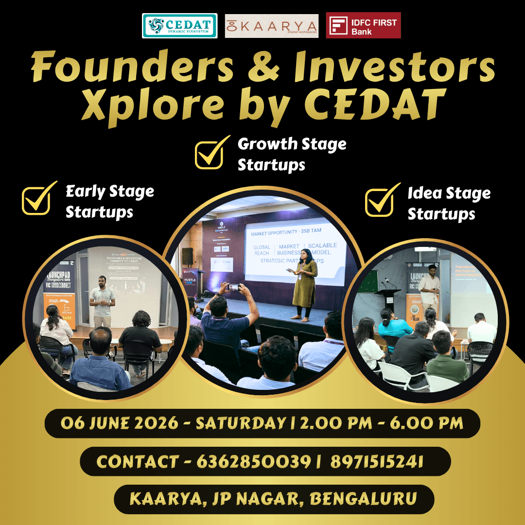 Founders & Investors Xplore by CEDAT