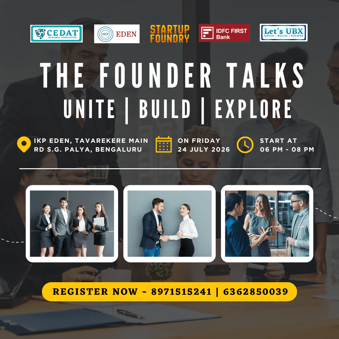 Founder Talks by CEDAT