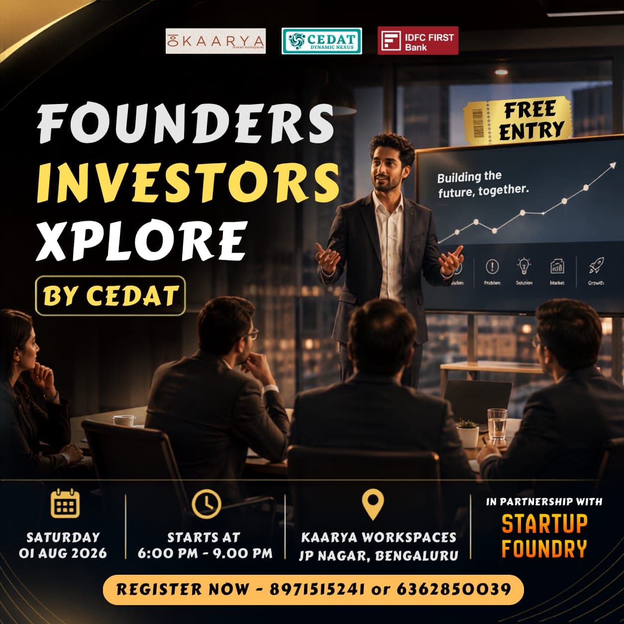 Founders & Investors Xplore by CEDAT