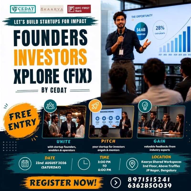 Founders & Investors Xplore by CEDAT