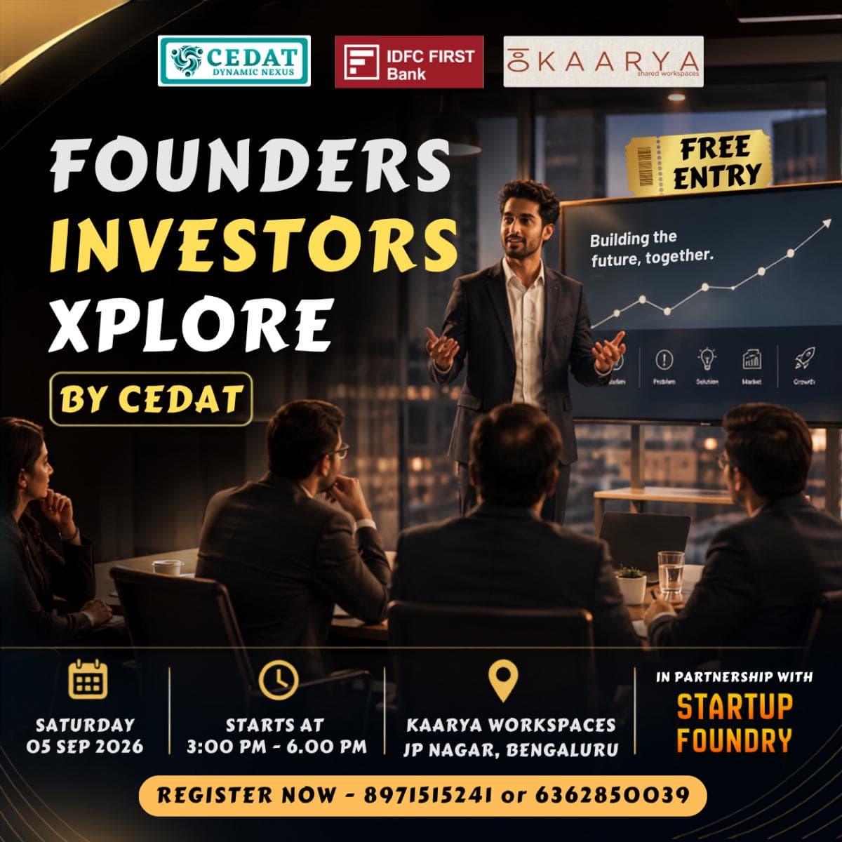 Founders & Investors Xplore by CEDAT