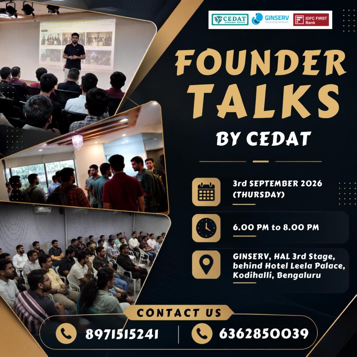 Founder Talks by CEDAT