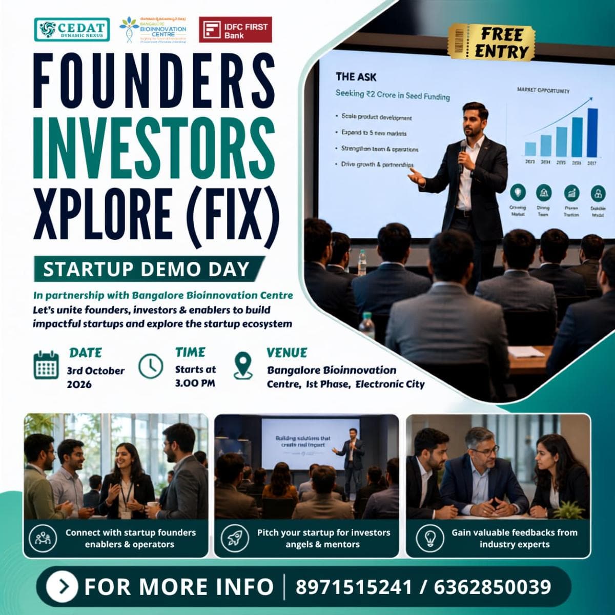 Founders & Investors Xplore by CEDAT