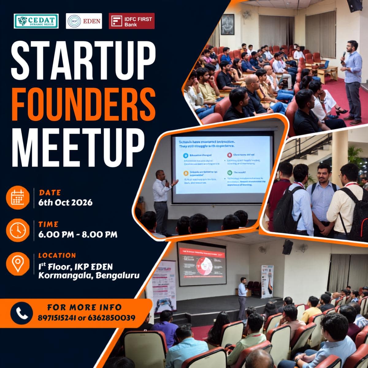 Startup Founders Meetup by CEDAT